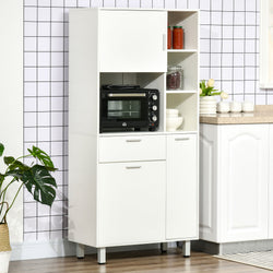Halo Kitchen Storage Pantry Cupboard - White