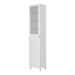 Kinsley Kitchen Storage Cupboard - White