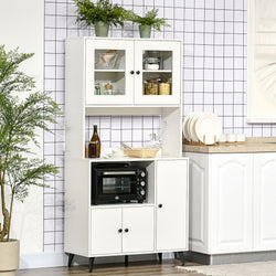 Hazel Kitchen Storage Pantry Cupboard - White