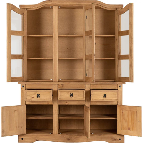 Gwen Kitchen Storage Pantry Cupboard - Wood | Larders Direct - Larders ...