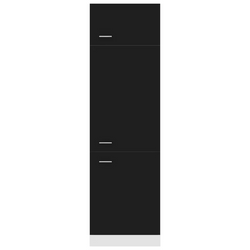 Harwich Larder Cupboard - Black