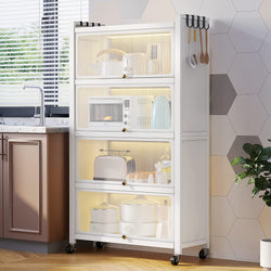 Thea Pantry Cupboard - White