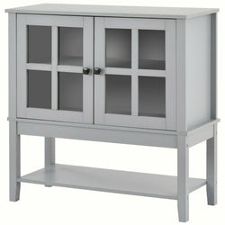 Steeves Kitchen Storage Cupboard - Grey