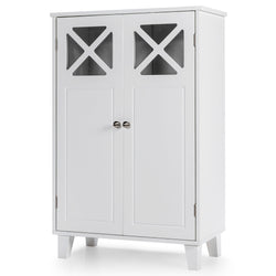 Knapp Kitchen Storage Cupboard - White