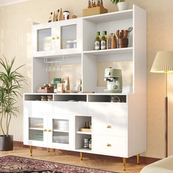 Lawson Kitchen Storage Pantry Cupboard - White