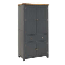 Malani Kitchen Storage Pantry Cupboard - Slate Grey