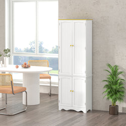 Hila Kitchen Storage Cupboard - White