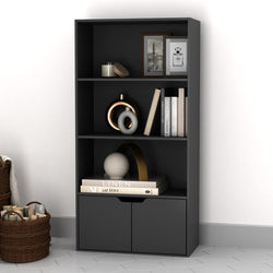 Freya Kitchen Storage Pantry Cupboard - Black