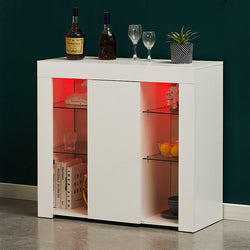 Wulf Kitchen Storage Cupboard - High Gloss White
