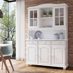 Vima Kitchen Storage Pantry Cupboard - White