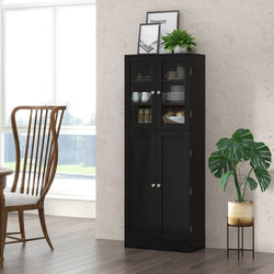 Kylo Pantry Cupboard - Black