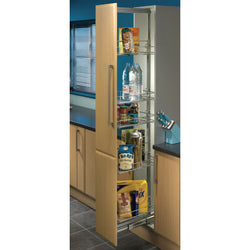 Nisa 5 Tier Pull Out Soft Closing Larder Unit - 170cm - 195cm Height - 40cm Width