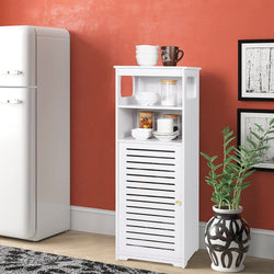 Urias Larder Cupboard - White