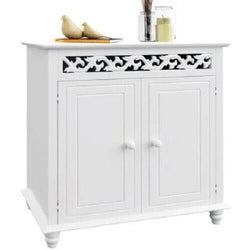 Farina Kitchen Storage Cupboard - White