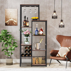 Herma Kitchen Storage Cupboard - Brown