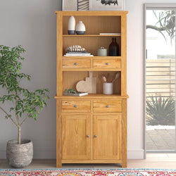 Coco Kitchen Storage Pantry Cupboard - Brown