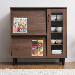 Ilie Larder Cupboard - Brown