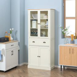 Kairo Kitchen Storage Pantry Cupboard - White