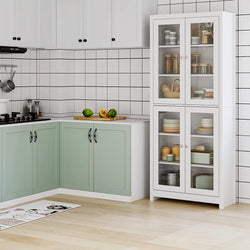 Fiore Pantry Cupboard - White