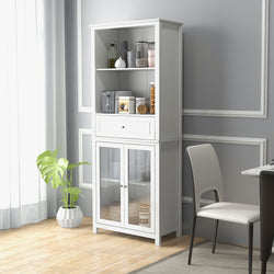 Fidela Kitchen Storage Cupboard - White