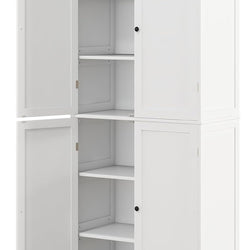Kristina Larder Cupboard - White