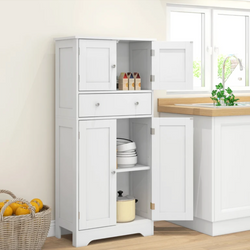 Georgia Kitchen Storage Pantry Cupboard – White