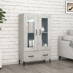 Viet Pantry Cupboard - Concrete Grey