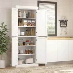 Valmor 6 Tier Utility Cabinet – White