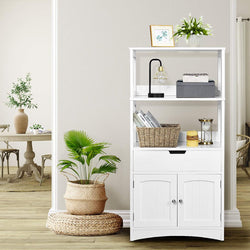 Madlen Larder Cupboard - White