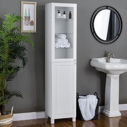 Kinsley Kitchen Storage Cupboard - White