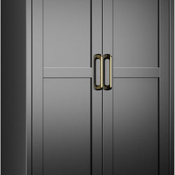 Dashiell Kitchen Storage Cupboard 155H - Black