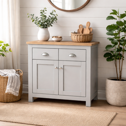 Talon Larder Cupboard - Grey