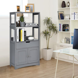 Arwen Freestanding Larder Cupboard - Grey