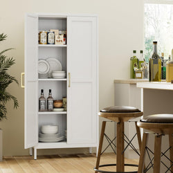 Dashiell Kitchen Storage Cupboard 155H - White
