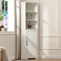 Adam Larder Cupboard 42.4 x 37.5 x 166.7 cm - White