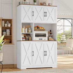 Nancy Kitchen Storage Cupboard - White