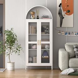 Josiah Larder Cupboard 2 Doors - White
