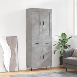 Selena Larder Cupboard - Grey