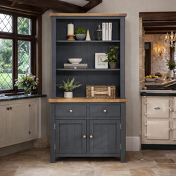 Odin Kitchen Storage Pantry Sideboard Cupboard - Slate Grey