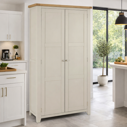 Edwina Dove Grey Double Shaker Linen Storage Cupboard