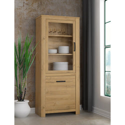 Zara Kitchen Storage Cupboard - Oak