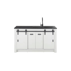 Roselle Kitchen Storage Pantry Cupboard - White