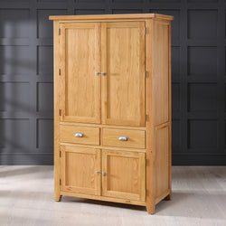 Abdel Kitchen Storage Pantry Cupboard - Oak