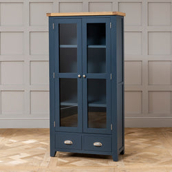 Gunnar Kitchen Storage Pantry Cupboard - Dark Blue
