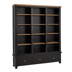 Carme Larder Cupboard - Black