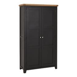 Rumble Kitchen Storage Pantry Cupboard - Black