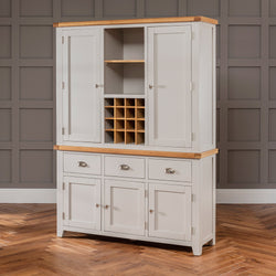 Bruke Kitchen Storage Pantry Cupboard - Grey