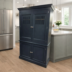 Ruppert Pantry Cupboard - Navy Blue