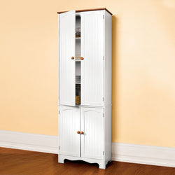 Bever Kitchen Storage Cupboard - White