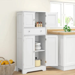 Nathan Kitchen Storage Cupboard - White